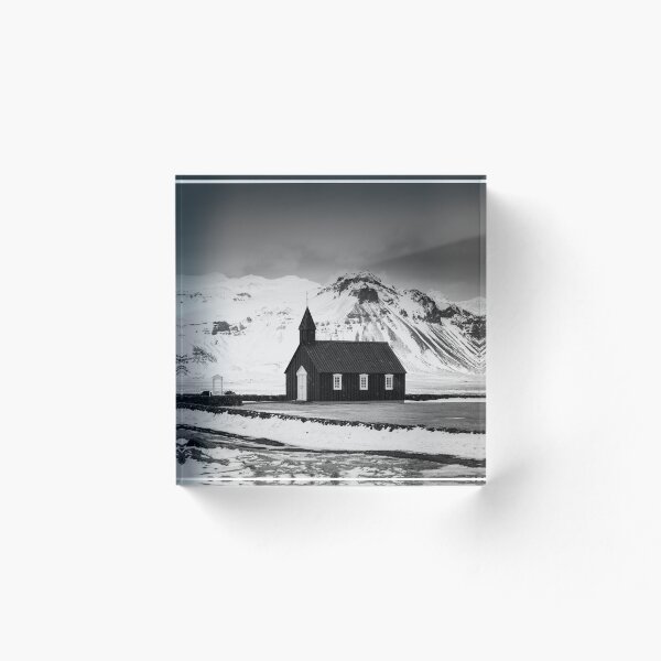 Aperçu de l'œuvre L'église noire créée et vendue par Alistair Wilson.