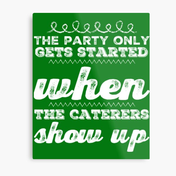 Caterers Metal Print