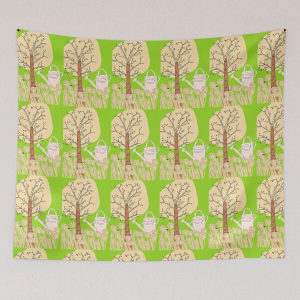 Item preview, A day in flower gardens  designed and sold by Tonyasartprints.