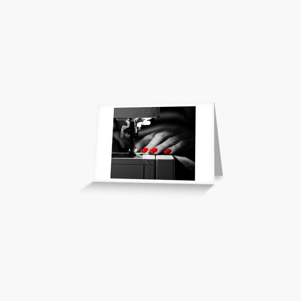red Greeting Card