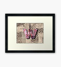 Motivation by W: $4.95 Framed Print