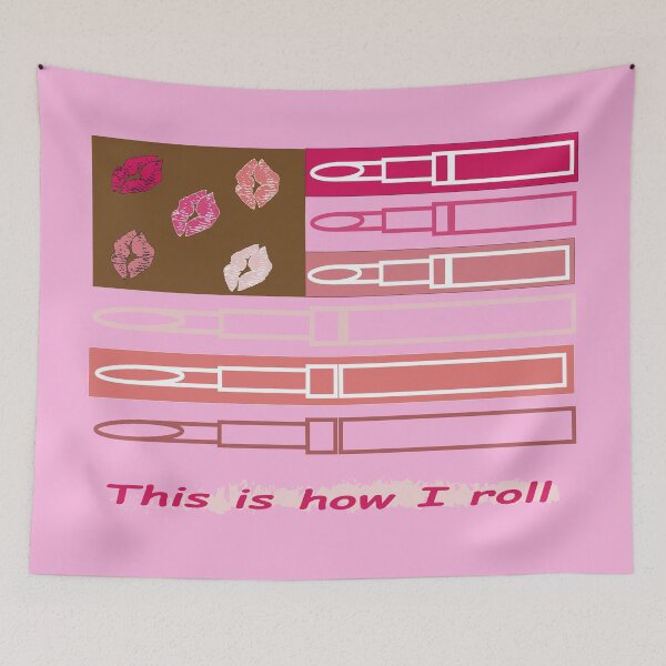 Item preview, Lipstick LGBTQ - This is how I roll Graphic T-shirt designed and sold by JAZTshirt.