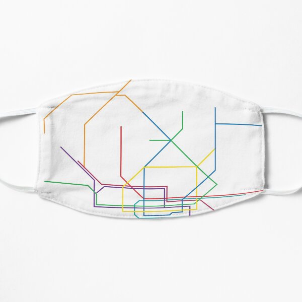 Hamburg Rail Map Mask
