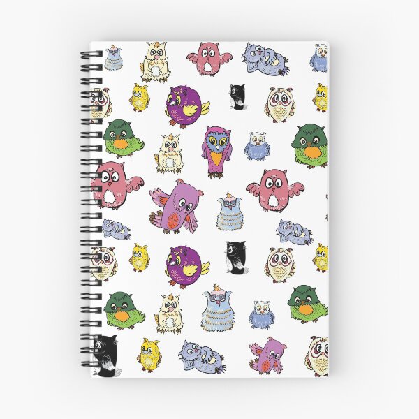 Item preview, Pattern set of owl, doodle character designed and sold by hadkhanong.