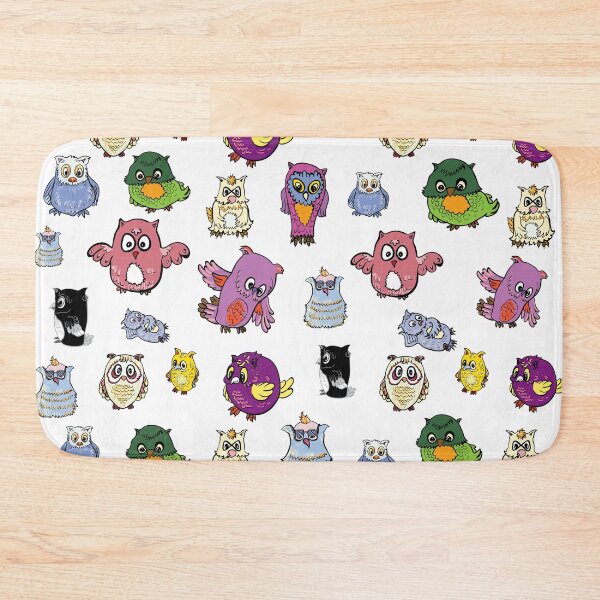 Item preview, Pattern set of owl, doodle character designed and sold by hadkhanong.