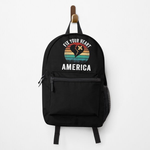 Item preview, Fix Your Heart America Retro Vintage T Shirt designed and sold by AnimaLovers.