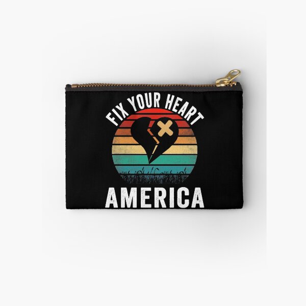 Item preview, Fix Your Heart America Retro Vintage T Shirt designed and sold by AnimaLovers.