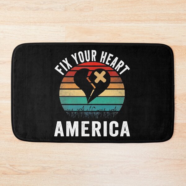 Item preview, Fix Your Heart America Retro Vintage T Shirt designed and sold by AnimaLovers.