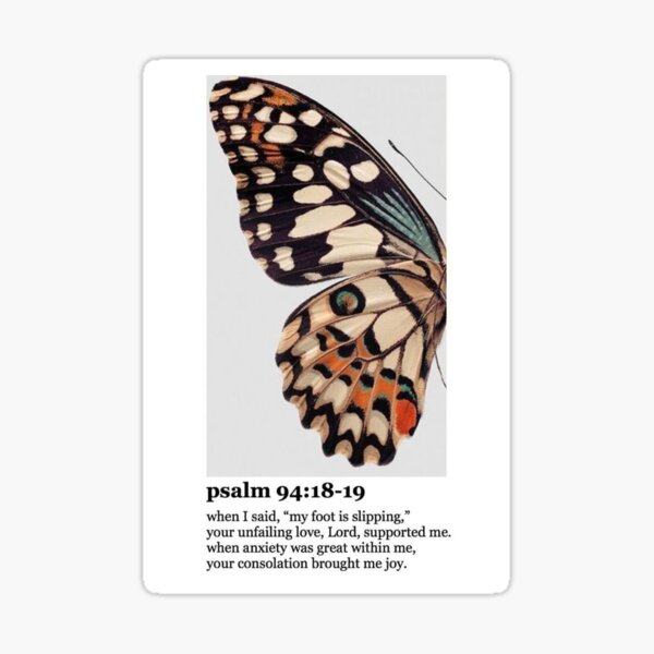 Item preview, psalm 94:18-19 designed and sold by vixtoria.