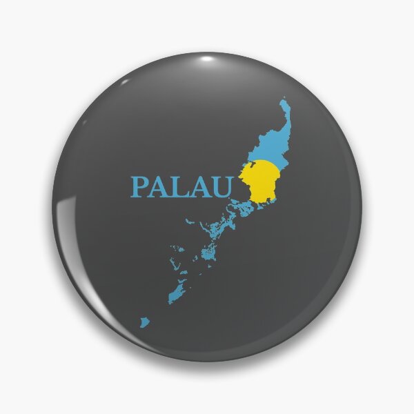 Item preview, Republic of Palau Beluu er a Belau Map flag designed and sold by marosharaf.
