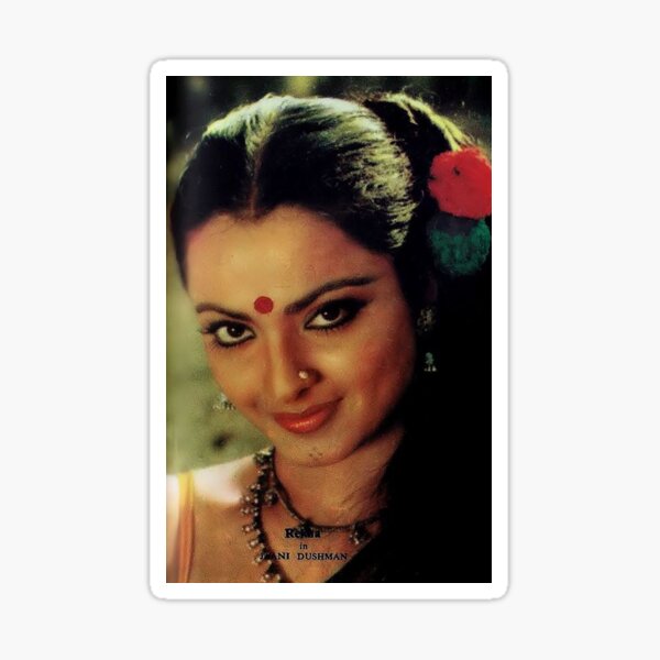 Indian Vintage lady Sticker