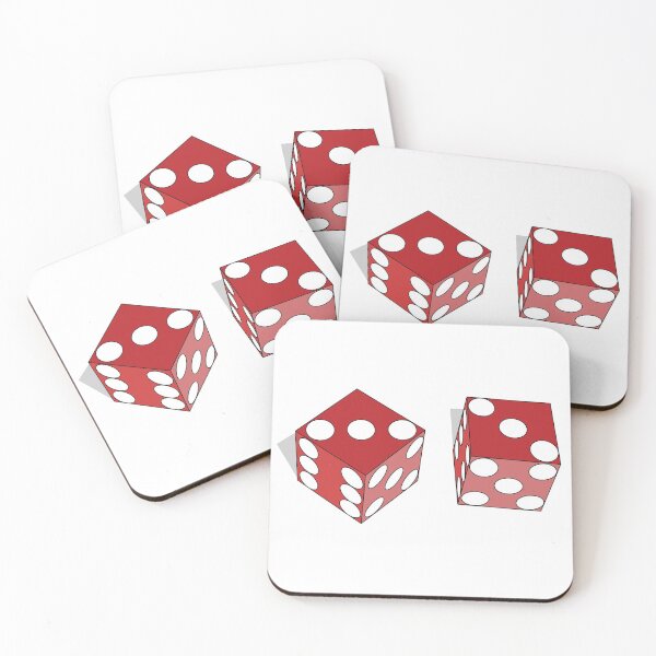 Item preview, Hard Six Dice designed and sold by Winner Chicken Dinner Designs.