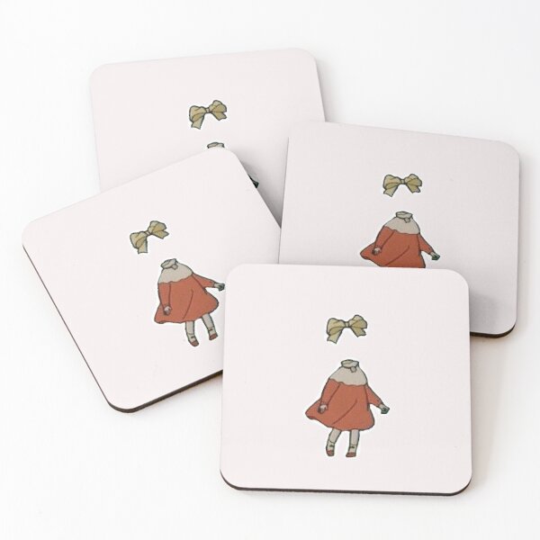Ninny, The Invisible Child Coasters (Set of 4)
