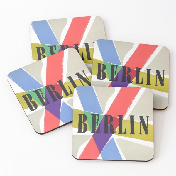 Item preview, Berlin vintage travel poster designed and sold by stickart-marek.