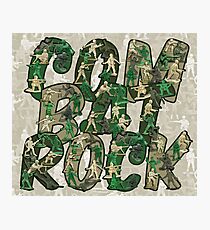 Combat Rock Photographic Print