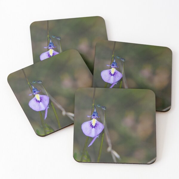 Item preview, Flowers A Single Bright Purple Flower - Landscape designed and sold by Jason Gilbert.