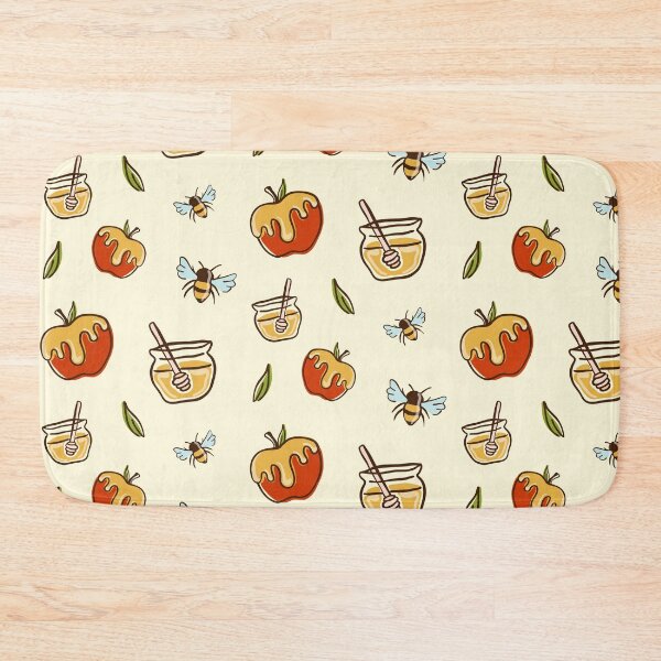 Item preview, Cute Sweet Honey Seamless Pattern designed and sold by ShareYourFaith.