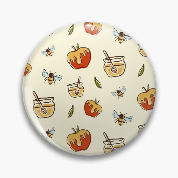Item preview, Cute Sweet Honey Seamless Pattern designed and sold by ShareYourFaith.
