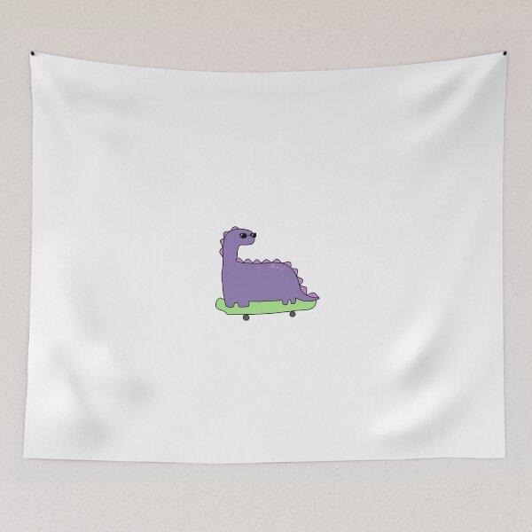 Item preview, Skateboarding Dinosaur designed and sold by lizzybrunn.