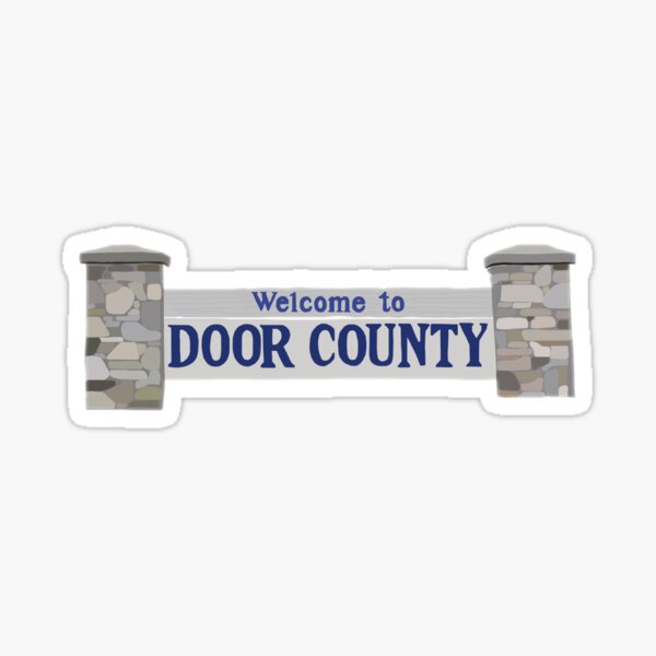 Item preview, Welcome to Door County Sign designed and sold by elizabethjhenry.