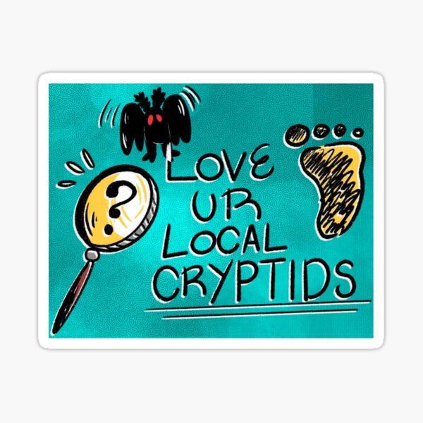 Love Ur Local Cryptids Sticker