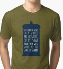 All Of Time And Space Tri-blend T-Shirt