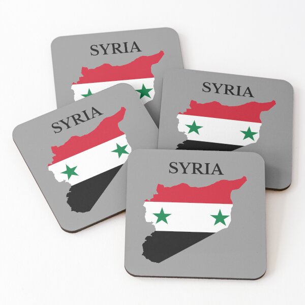 Item preview, Syria Flag Map designed and sold by marosharaf.