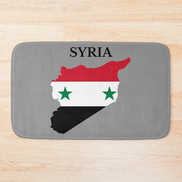 Item preview, Syria Flag Map designed and sold by marosharaf.