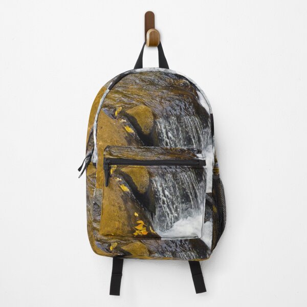 Item preview, AUTUMN LEAVES CASCADING OVER THE ROCKS designed and sold by Elaine Bawden.