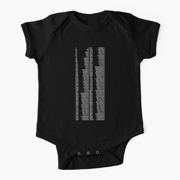 Binary Numbers 1 To 100 Baby One Piece By Frontiermm Redbubble