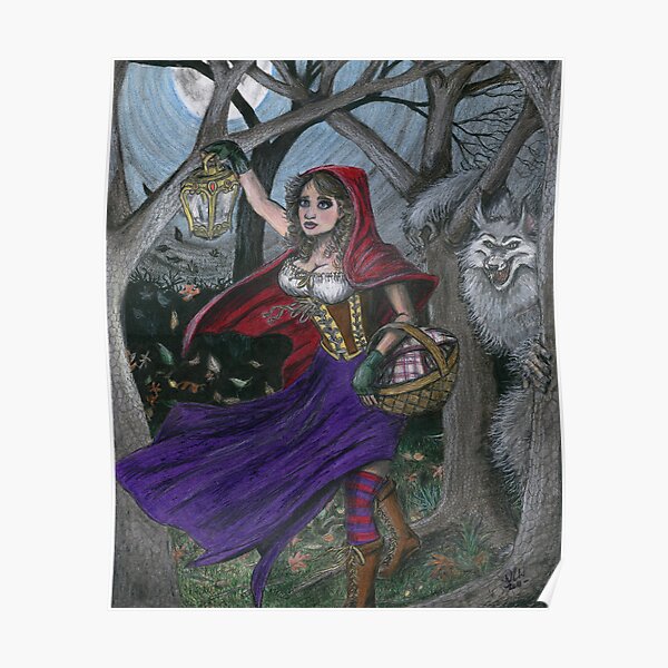 Little Red and the Big Bad Wolf Poster