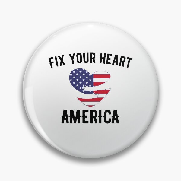 Item preview, fix your heart america Gifts  designed and sold by CodingForTech.