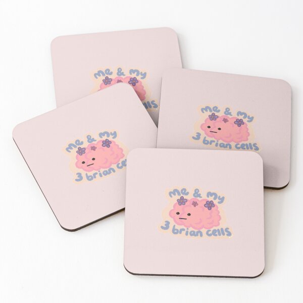 Item preview, Me & My 3 Brain Cells designed and sold by watermoonie.