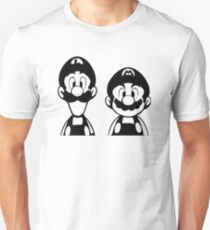 mario and luigi tshirt