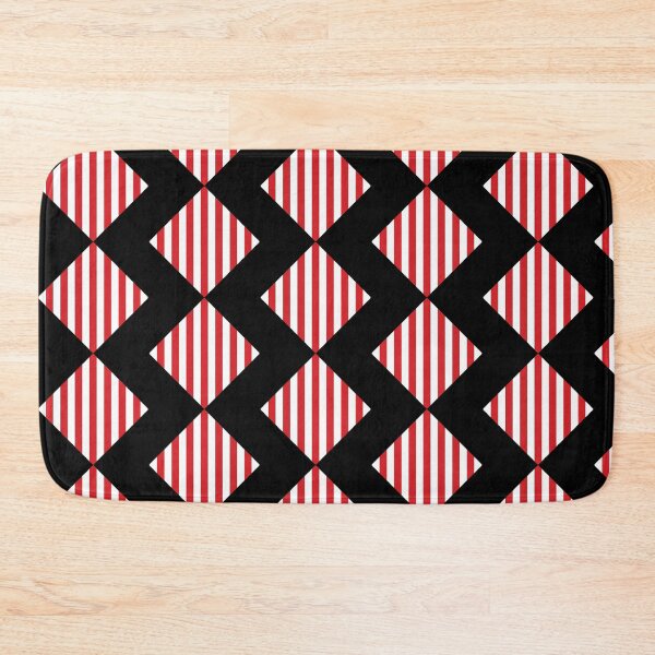 Item preview, Red & White Warning Stripes designed and sold by Rupert Russell.