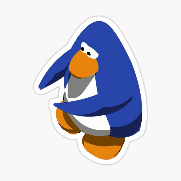 Penguin Clubpenguin Cute Animal Meme Stickers for Sale | Redbubble