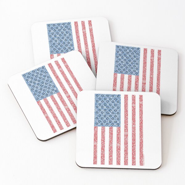 Item preview, The United States of America Circle Design Flag designed and sold by Pierre Bernard Jr.