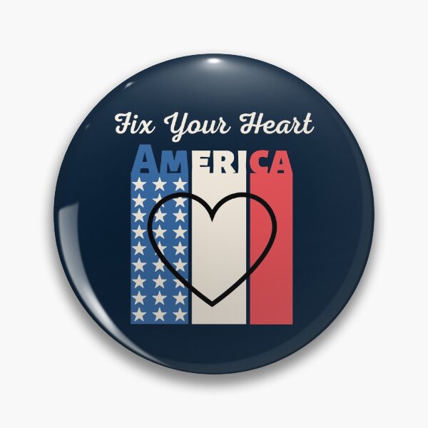 Item preview, Fix Your Heart America  designed and sold by Combistudios.