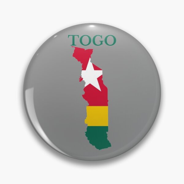 Item preview, Togo Flag Map designed and sold by marosharaf.