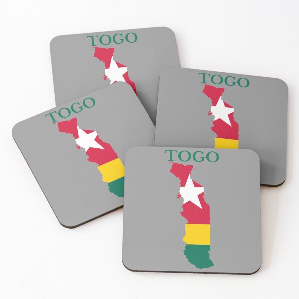 Item preview, Togo Flag Map designed and sold by marosharaf.