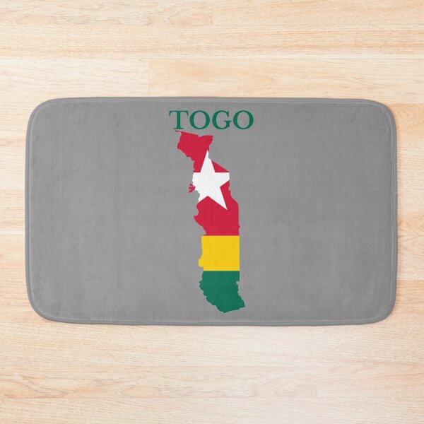 Item preview, Togo Flag Map designed and sold by marosharaf.