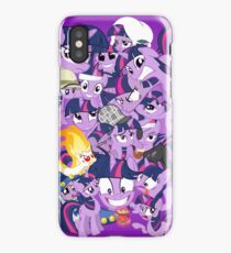 The many faces of Twilight Sparkle iPhone Case