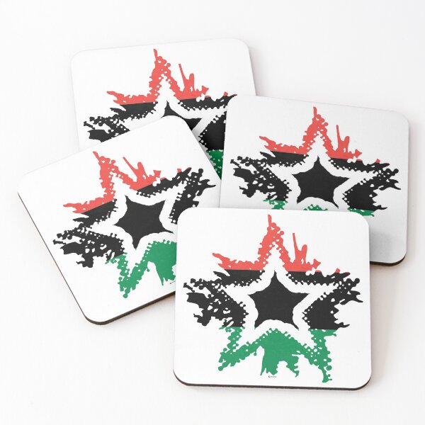 Item preview, Pan-African Flag Star designed and sold by zeautees.