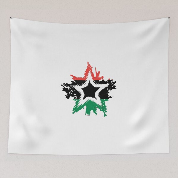 Item preview, Pan-African Flag Star designed and sold by zeautees.