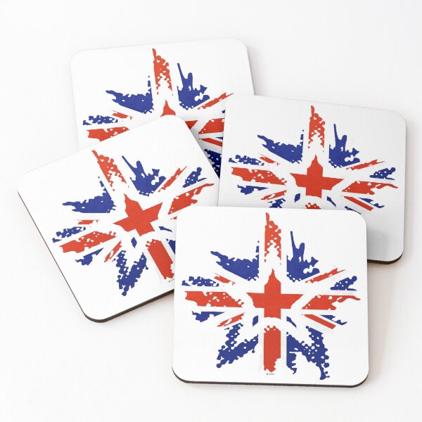 Aperçu de l'œuvre Étoile du drapeau de l'Angleterre créée et vendue par zeautees.