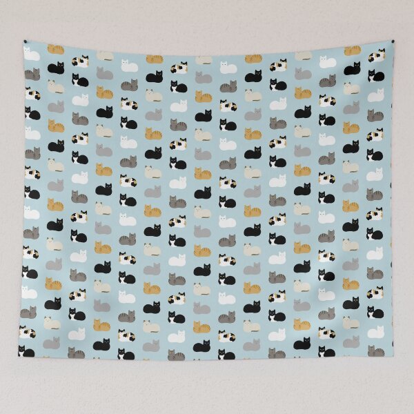 Item preview, Cat Loaf Print designed and sold by patternandcraft.