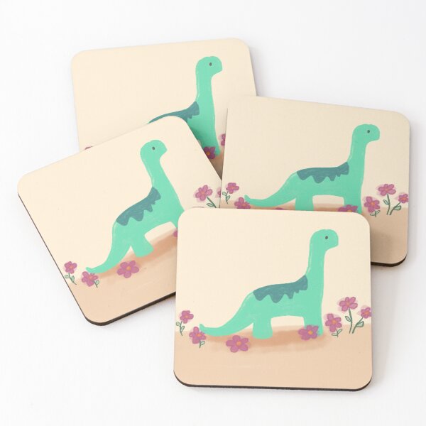 Artikelvorschau, Apatosaurus mit Blumen entworfen und verkauft von bassoongirl123.