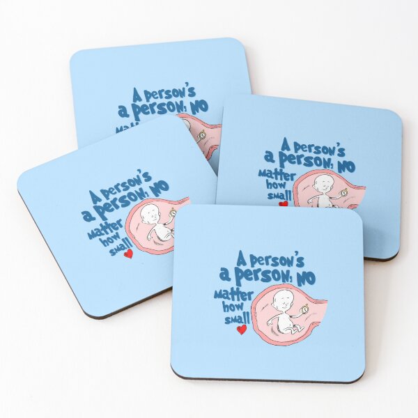 Item preview, A persons a person no matter how small ? designed and sold by CuteRepublicans.