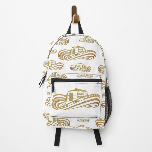 Item preview, Sombrero Vueltiao Gold Leaf Pattern (White Background) designed and sold by Diego-t.