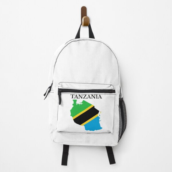 Item preview, Tanzania Map Flag designed and sold by marosharaf.